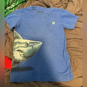 Hurley Ocean Blue Shark Kids Tee